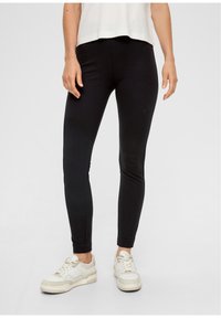 s.Oliver - EXTRA VAN EEN MIX - Legging - schwarz Image miniature 1