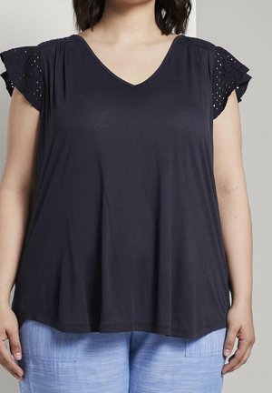 MY TRUE ME TOM TAILOR T-shirts print - dark blue