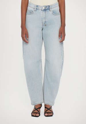 BARREL STATIK - Vaqueros holgados - light blue denim