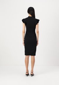 WAL G. ASHLY RUFFLE MIDI - Kokteiļkleita/ballīšu kleita - black