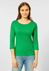 Cecil UNIFARBE - Langarmshirt - grün
