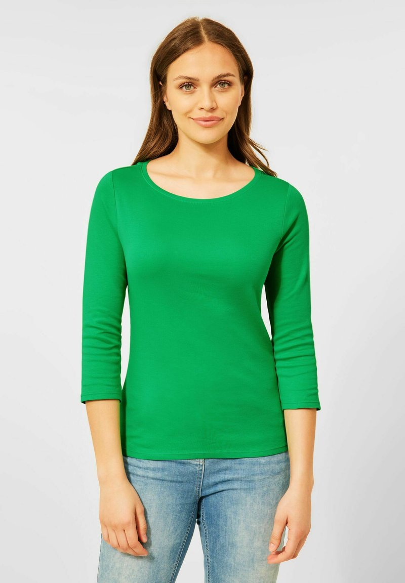 Cecil UNIFARBE - Langarmshirt - grün