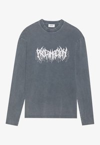 UNISEX - Camiseta de manga larga - black washed