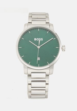 BOSS DEAN - Uhr - silver-coloured/green