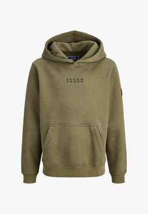 Pulover s kapuco - grape leaf