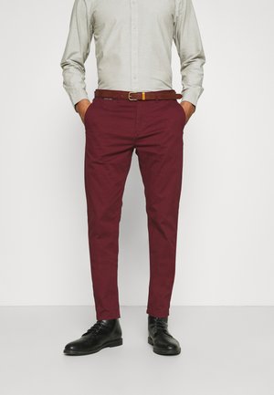MOTT CLASSIC SLIM FIT - Chino - bordeaux