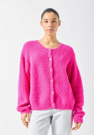 ZOLLY - Kardigan - pink fluo chine