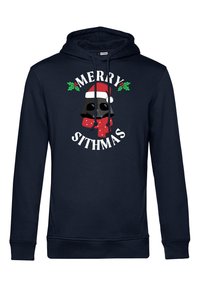 Star Wars STAR WARS: CLASSIC MERRY SITHMAS - Jersey con capucha - navy blue