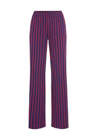 LSCN BY LASCANA PANTS - Bas de pyjama - beere-gestreift