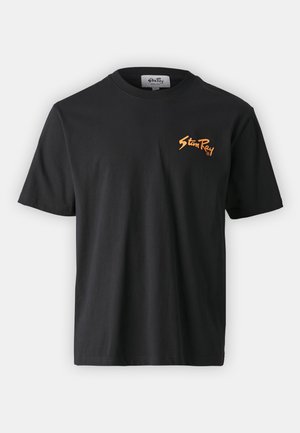 Stan Ray TEE UNISEX - T-shirts med print - black/orange