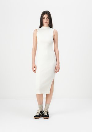 COLUMN MIDI DRESS - Robe de jour - ivory frost