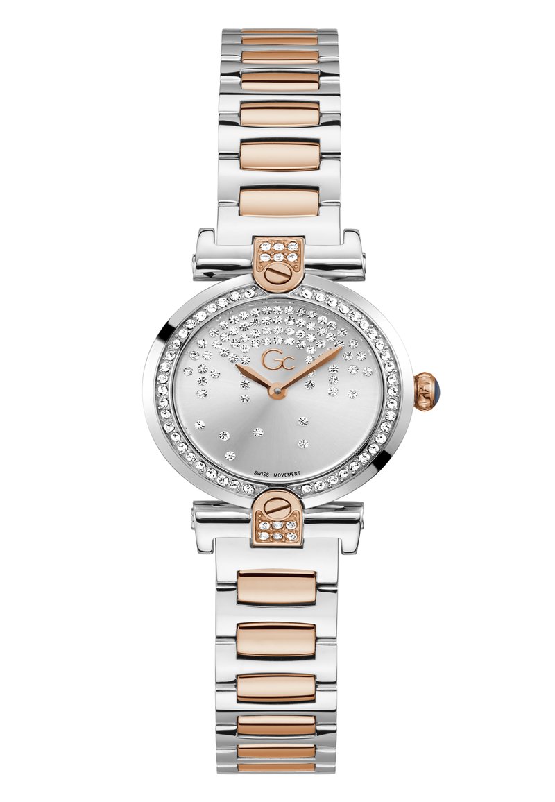 Damen Analoguhren | Gc Watches Uhr silver/rose gold/silberfarben - LU06091 Damen Analoguhren | Gc Watches Uhr silver/rose gold/silberfarben - LU06091