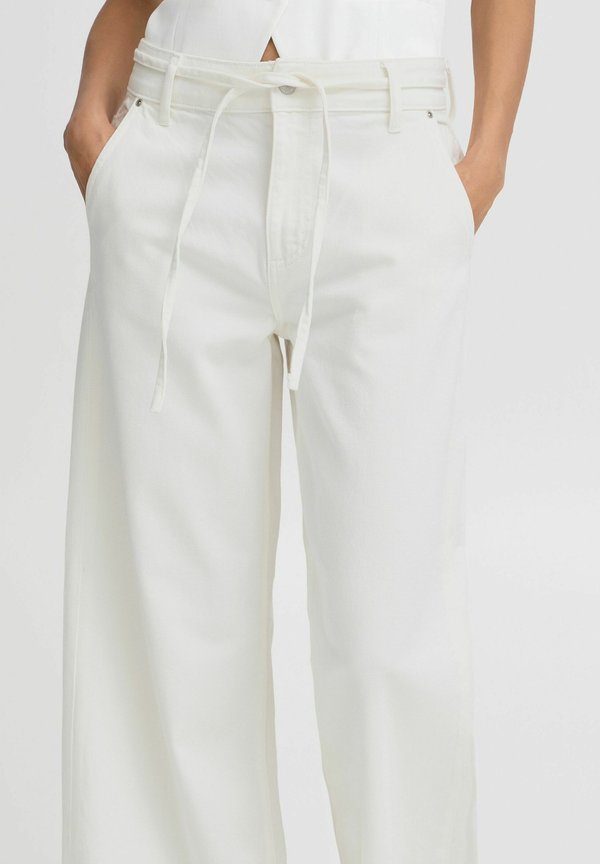 BYKIMU - Relaxed fit jeans - marshmallow3