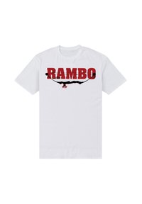 Henry Tiger RAMBO LOGO COMPOUND BOW - Triko s potiskem - white/bílá ...