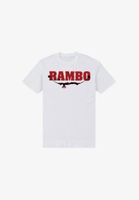 Henry Tiger RAMBO LOGO COMPOUND BOW - Triko s potiskem - white/bílá ...