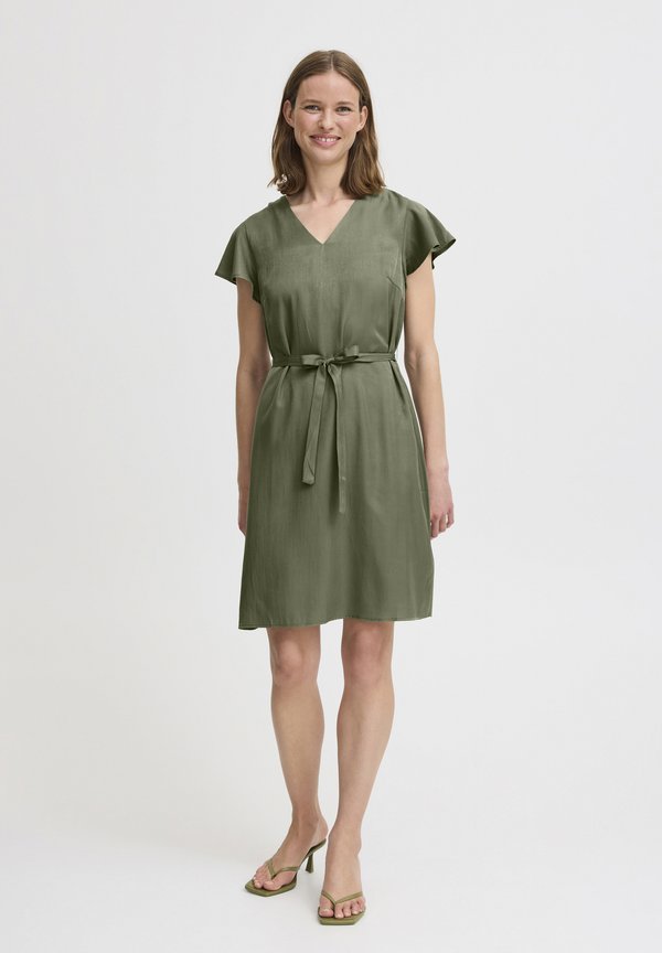 BYITILDA - Day dress - olivine2