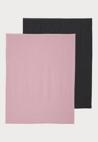 HIJAB 2 PACK - Skjerf - black/light pink