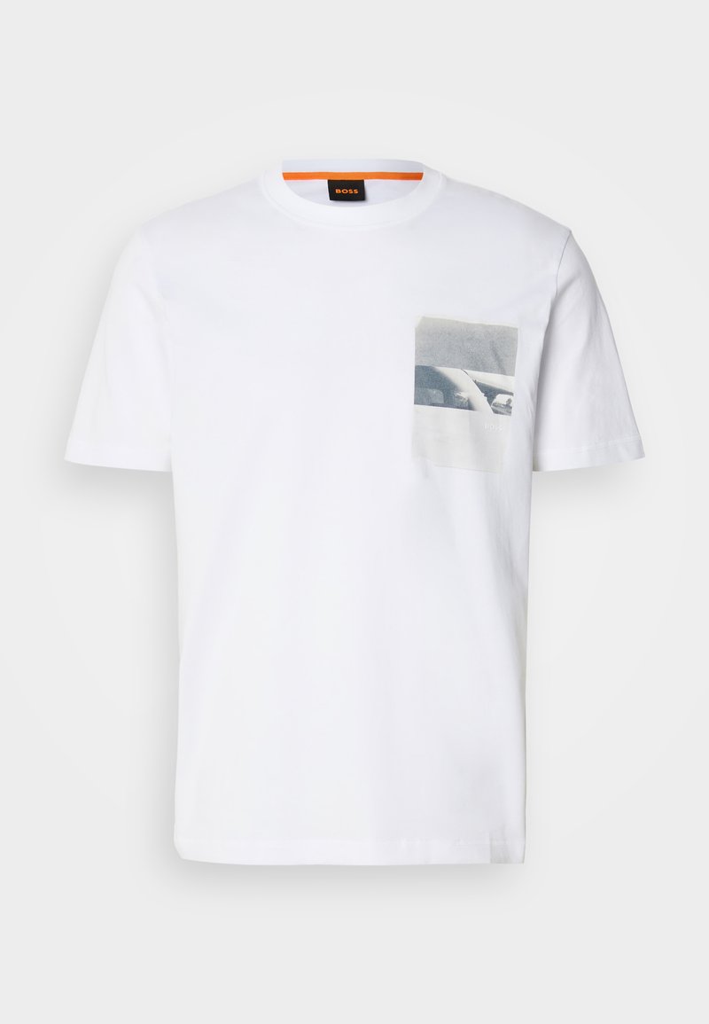 BOSS CONTAINER - Camiseta estampada - white/blanco - Zalando.es