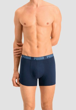 Puma MEN EVERYDAY 4 PACK  - Boxer briefs - navy grau schwarz