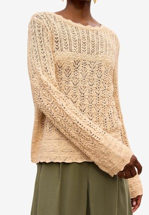 Pullover - beige