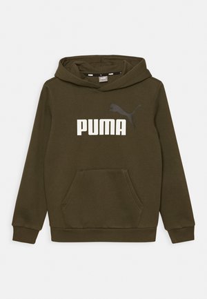 BIG LOGO HOODIE UNISEX - Hoodie - forest night/puma white
