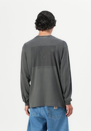 TERRESTRIAL - T-shirt à manches longues - black/graphite