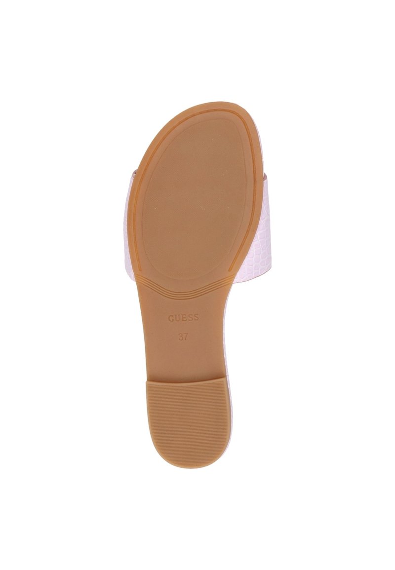 Damen Flache Pantoletten | Guess TASHIA Pantolette flach paars/flieder - UC76152 Damen Flache Pantoletten | Guess TASHIA Pantolette flach paars/flieder - UC76152