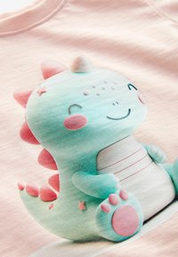 Next SHORT SLEEVE  REGULAR FIT - Tricou cu imprimeu - pink cute dino