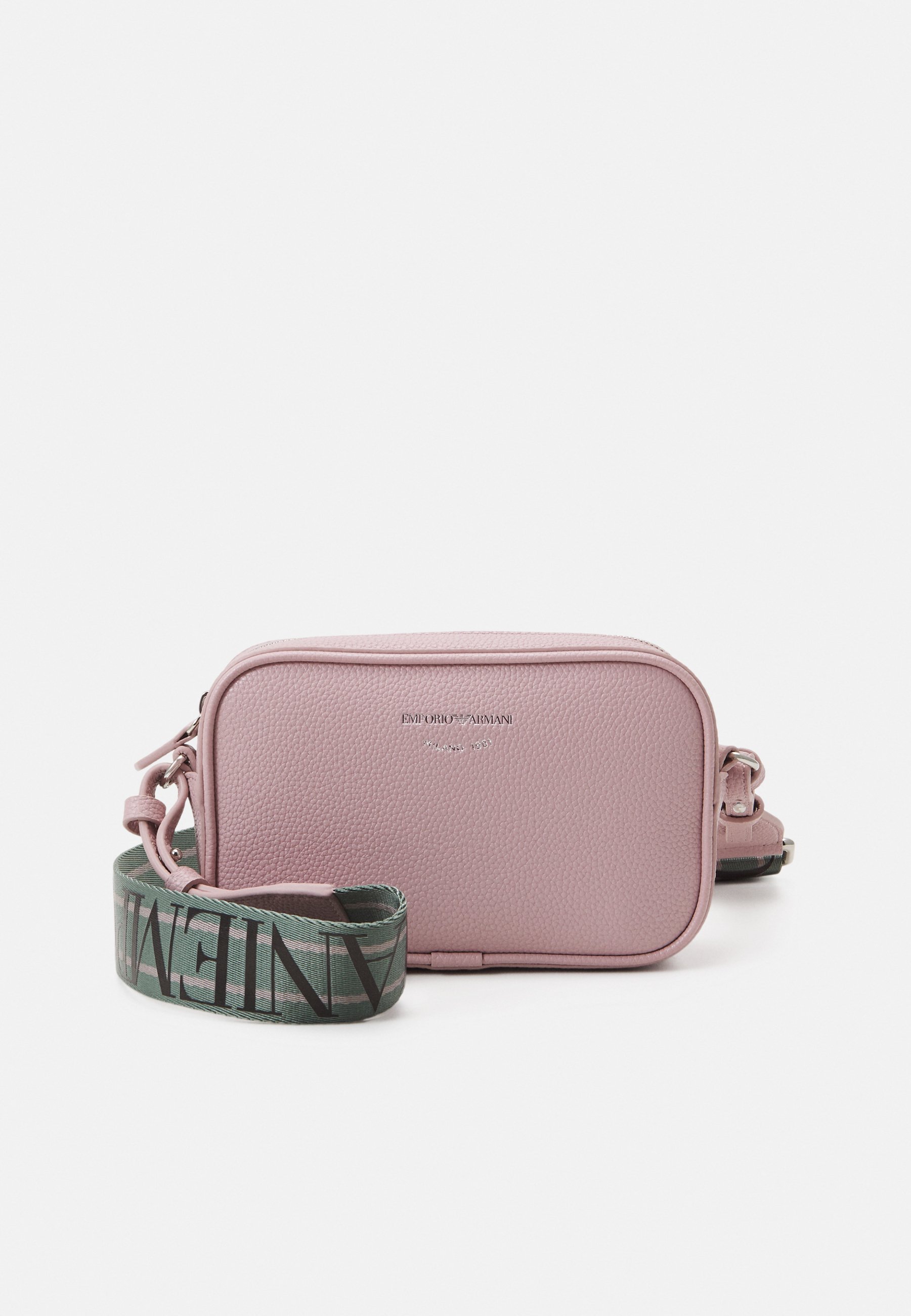 Emporio Armani CAMERA CASE - Cross body bag - ortensia/urban chic 