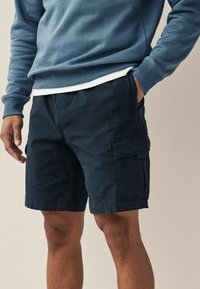 Next - Shorts - navy Miniaturebillede 1