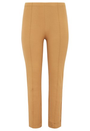 YOEK SLIM FIT - Stoffhose - light brown