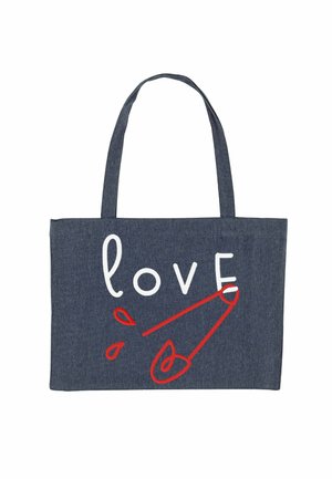 LOVEBROD PRINT - Cabas - blue