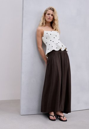 Next Jupe longue - chocolate brown
