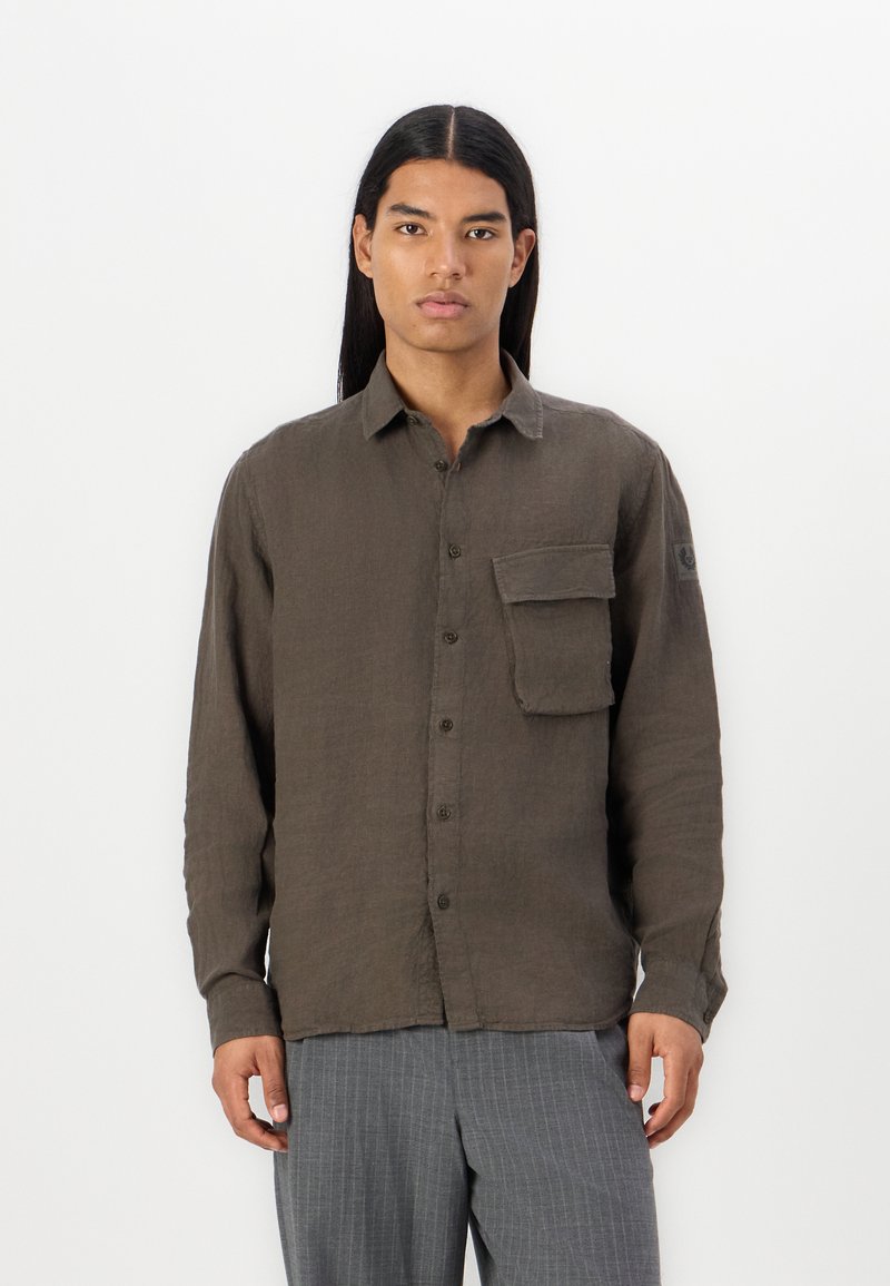 Belstaff SCALE SHIRT - Marškiniai - army olive