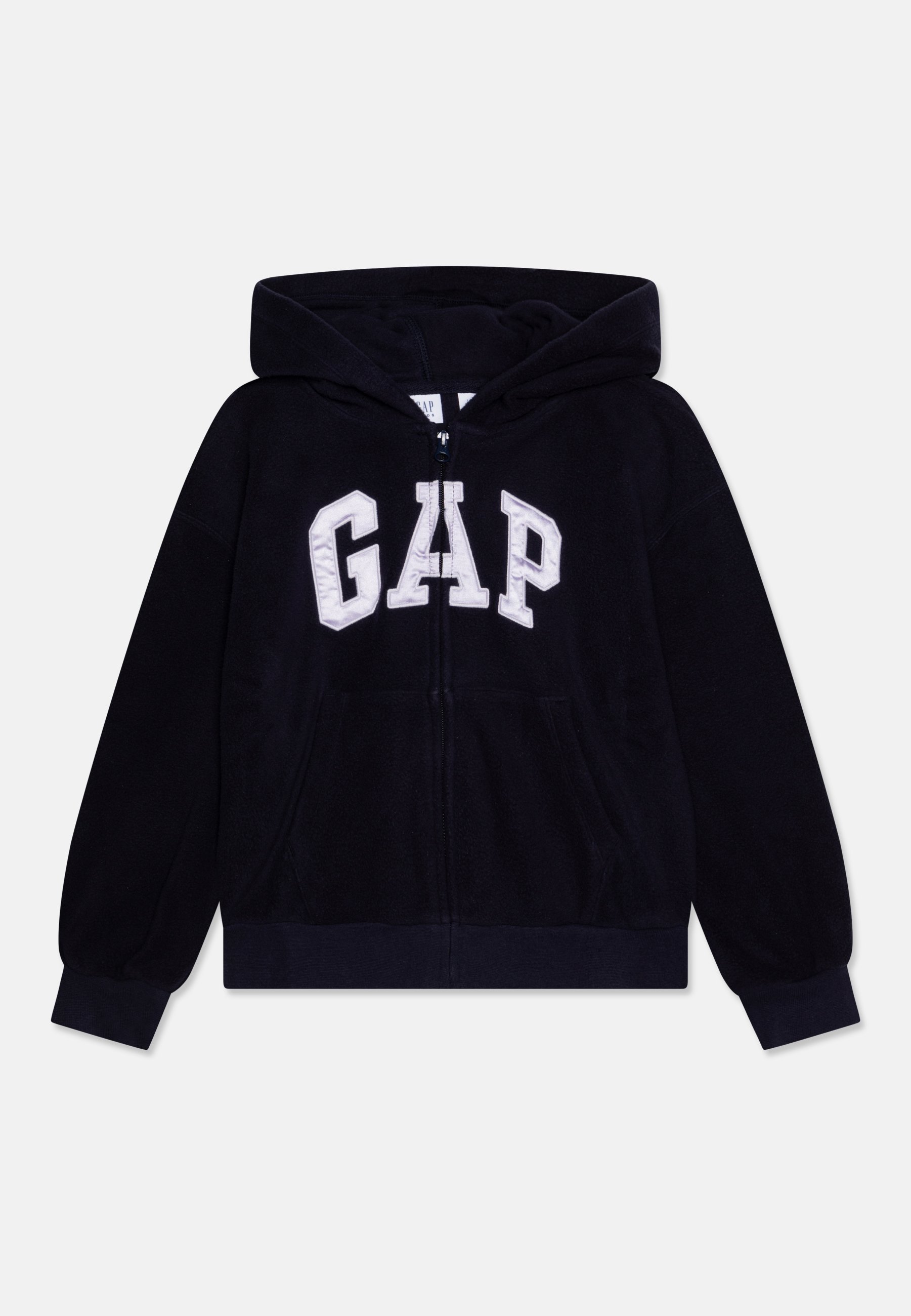 GAP KIDS ARCH LOGO ZIP HOODIE Fleece jacket navy uniform/dark