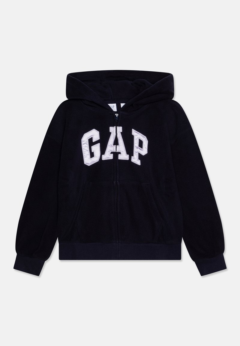 GAP KIDS ARCH LOGO ZIP HOODIE - Veste polaire - navy uniform
