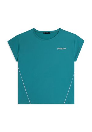 T-shirt basic - turchese