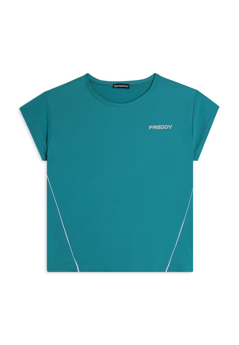 Freddy T-shirt basic - turchese
