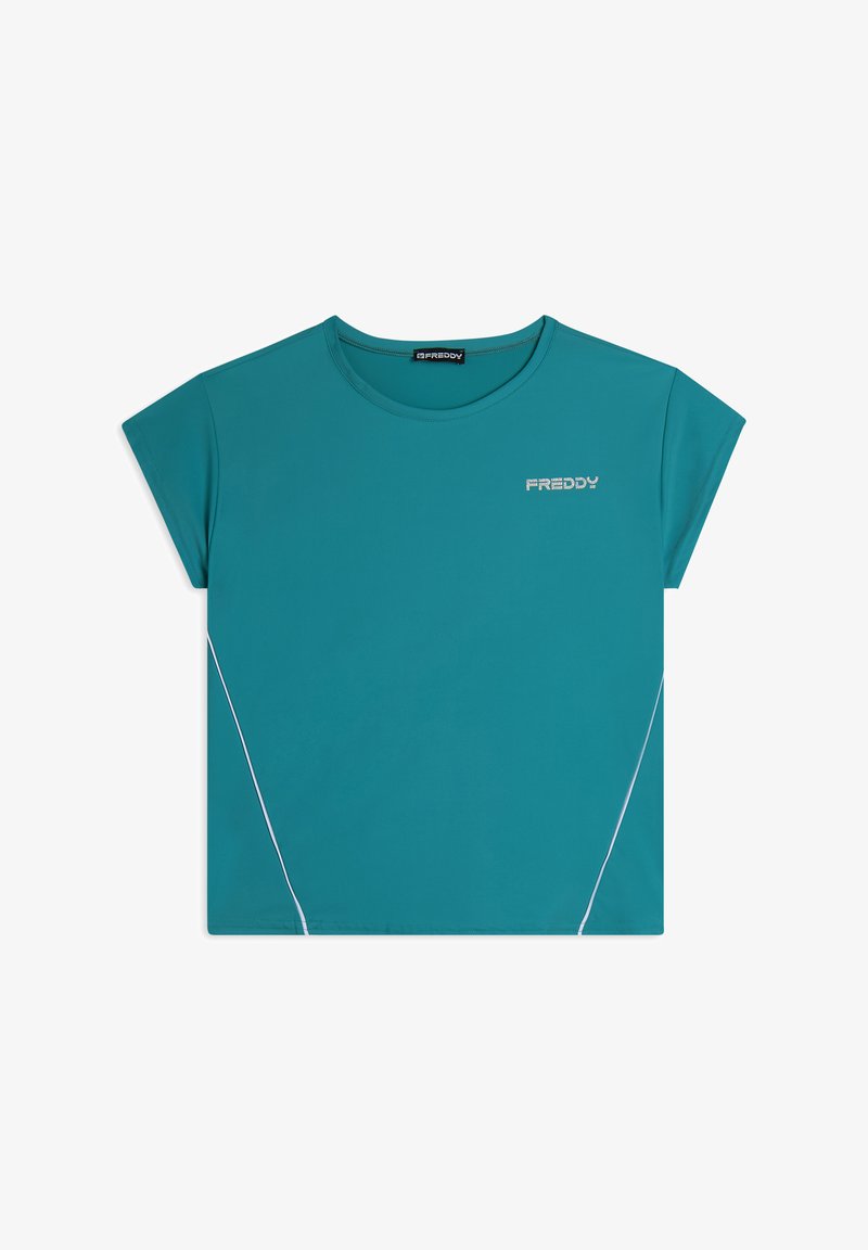 Freddy T-shirt basic - turchese