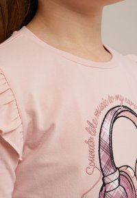 WE Fashion Top dugih rukava - pink