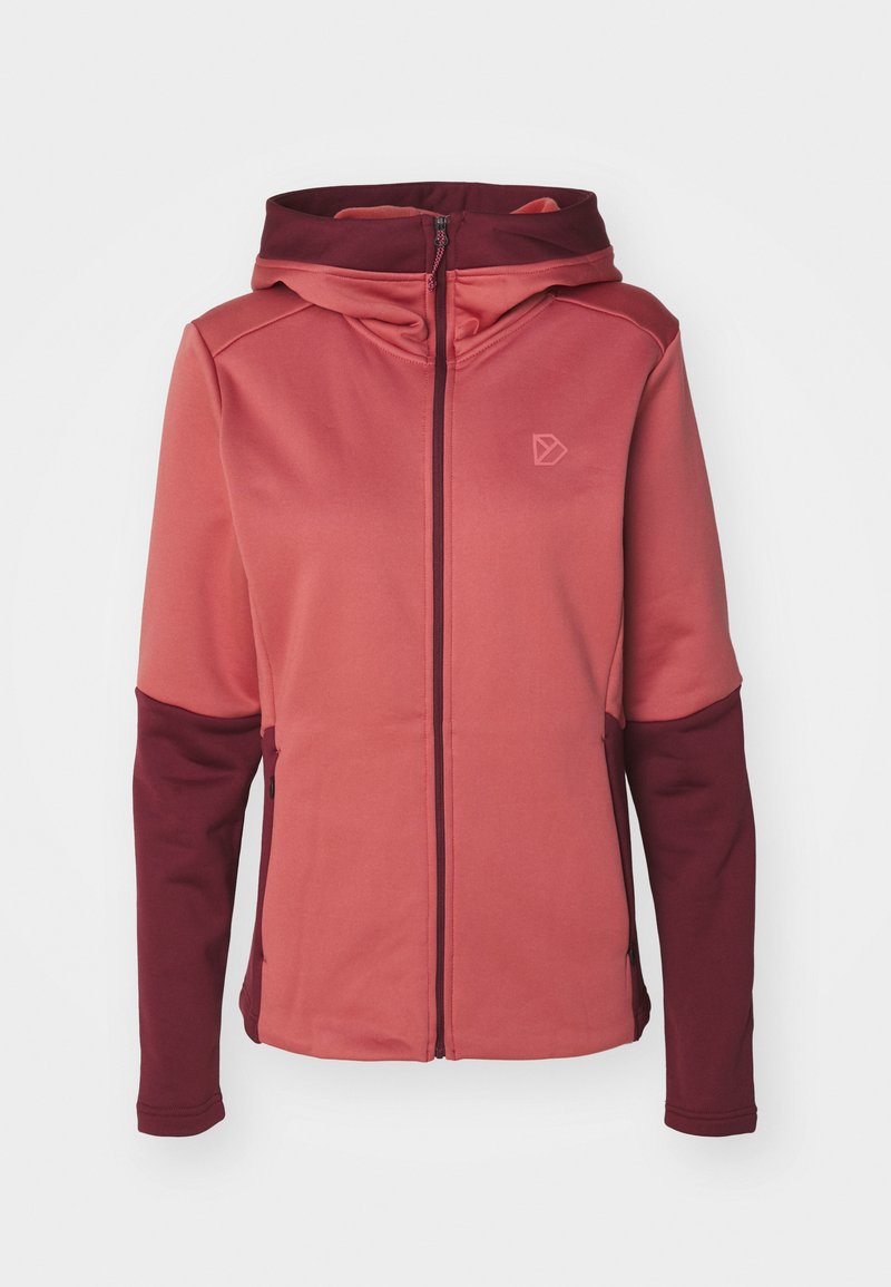 Didriksons Fleecejas donkerroze Didriksons Fleecejas donkerroze