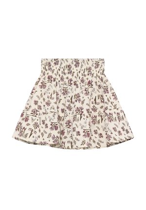 FLORAL  - Jupe trapèze - eggnog