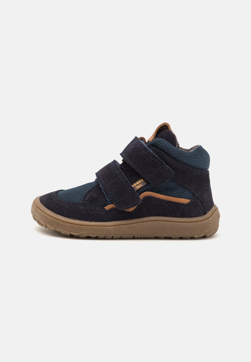 Froddo BAREFOOT TEX AUTUMN UNISEX - Korkeavartiset tennarit - dark blue