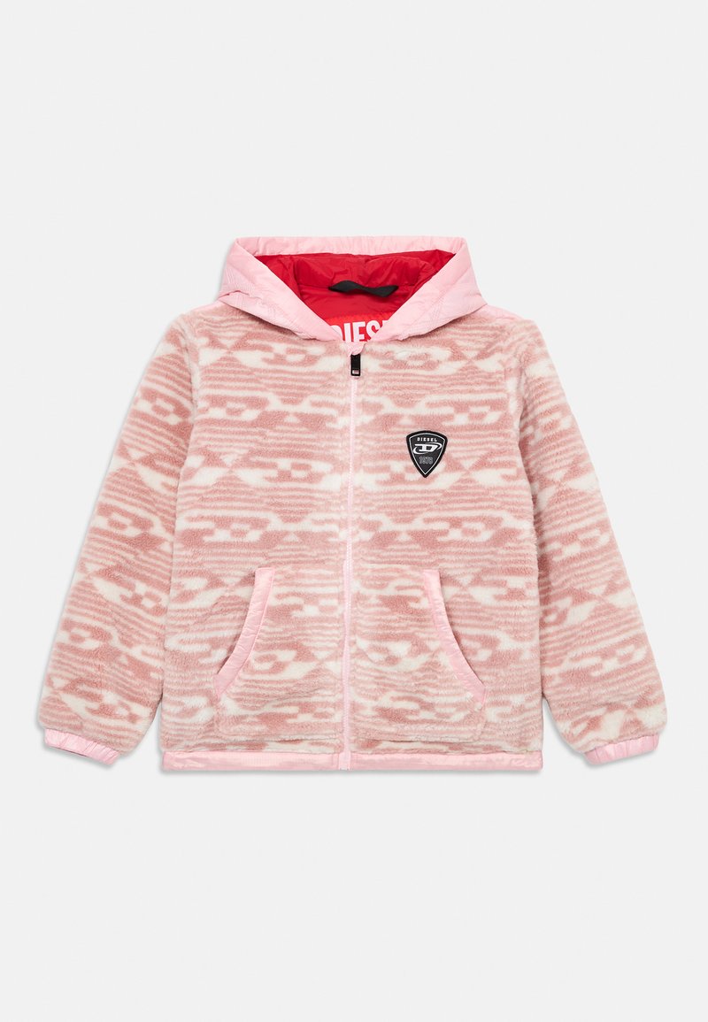 Diesel Fleecejas roze Diesel Fleecejas roze