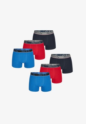 Phil & Co. Berlin, 6-PACK CORE - Trunks - blueredblack
