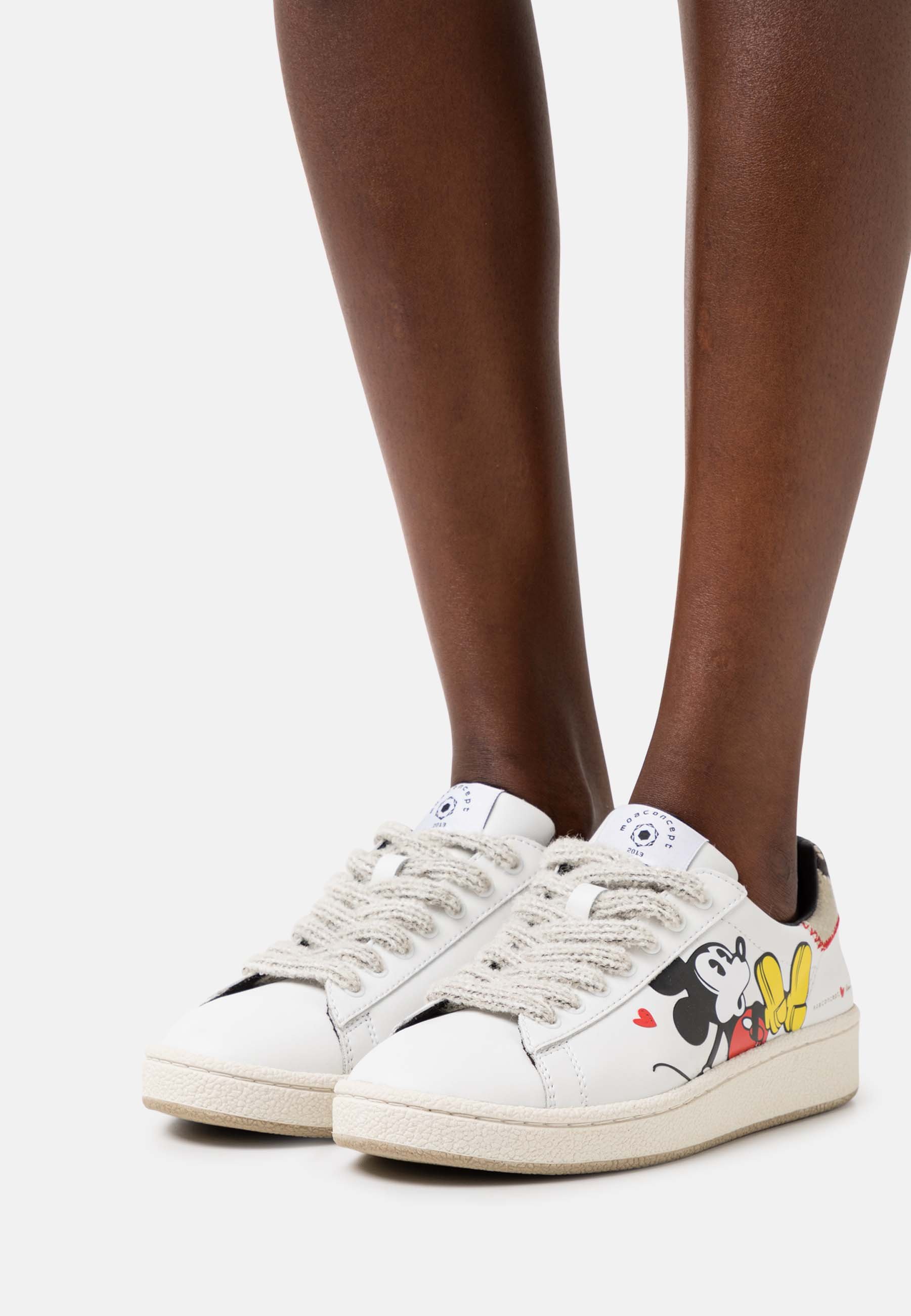 MOA - Master of Arts GRANDMASTER MICKEY MOUSE 3D PRINT - Sneakers basse -  white/bianco - Zalando.it