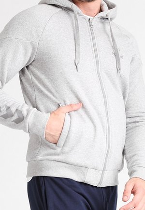 Sweater met rits - grey