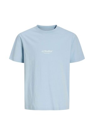 JJESOHO TEE CREW NECK - Camiseta básica - celestial blue