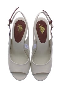 U.S. Polo Assn. AYLIN013 - Sandály na klínu - bei006