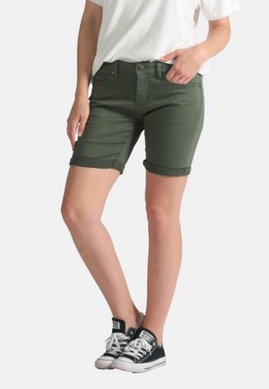 WAXX, Short en jean - vert kaki